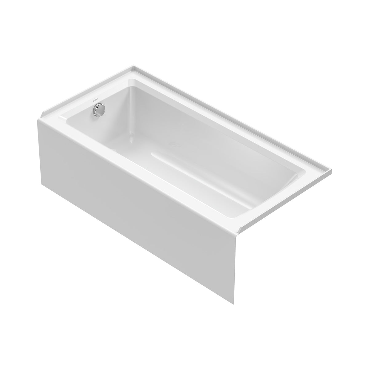 Duravit Architec Tina de Nicho 152 × 76 cm ADA con Desagüe sobre Piso