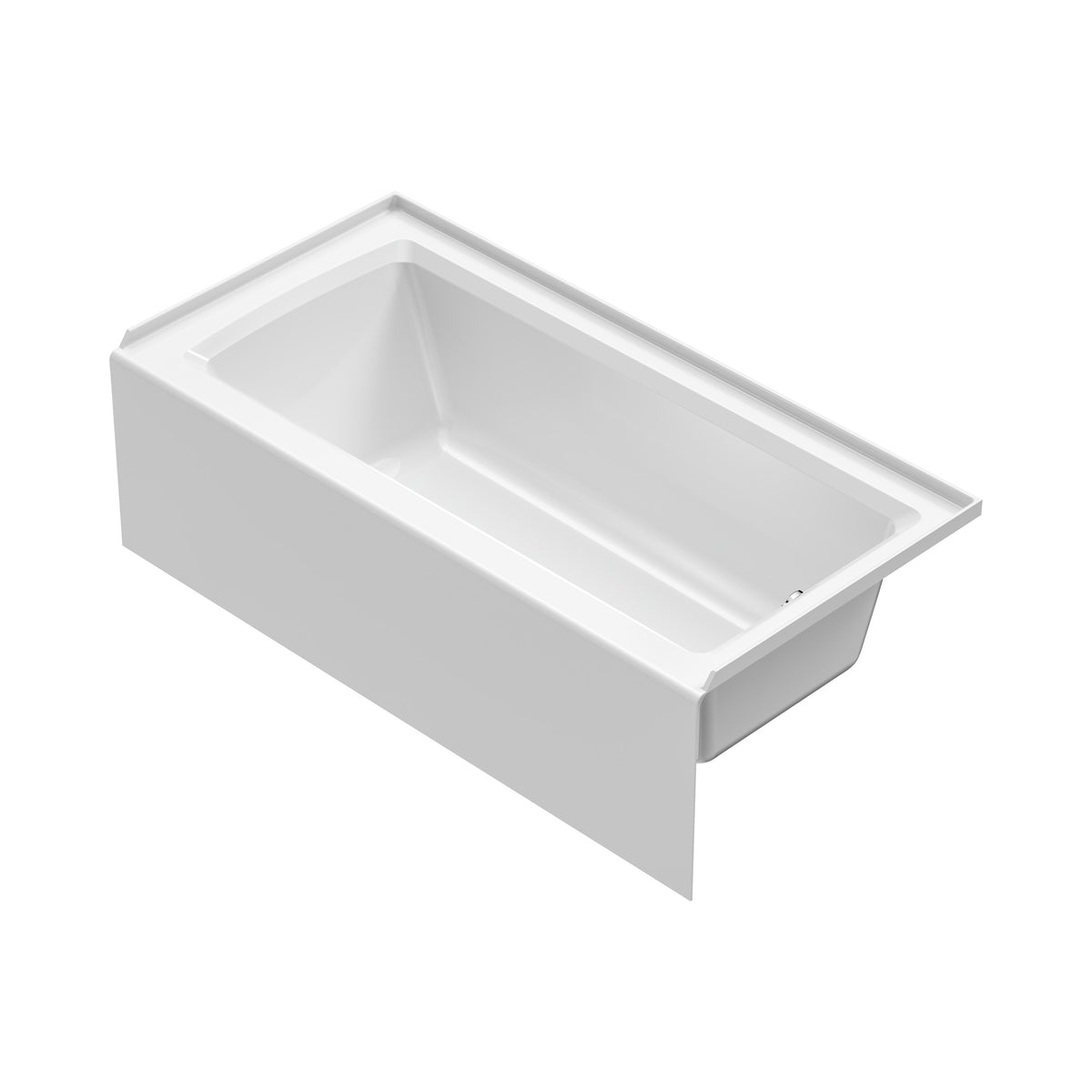 Duravit Architec Tina de Nicho 152 × 76 cm ADA con Desagüe sobre Piso