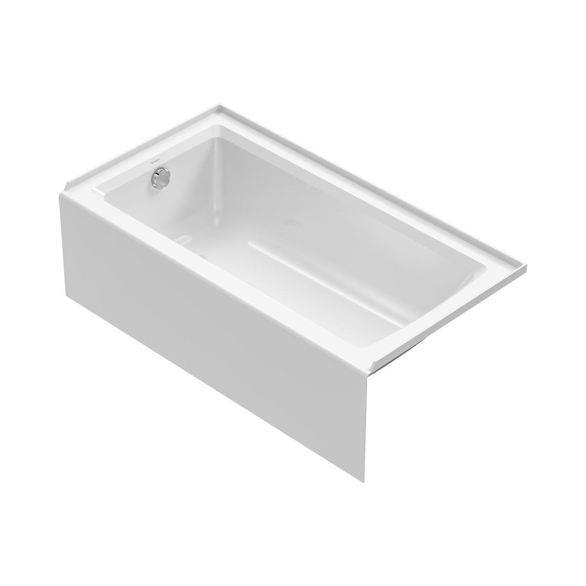 Duravit Architec Tina de Nicho 152 × 81 cm ADA con Desagüe sobre Piso