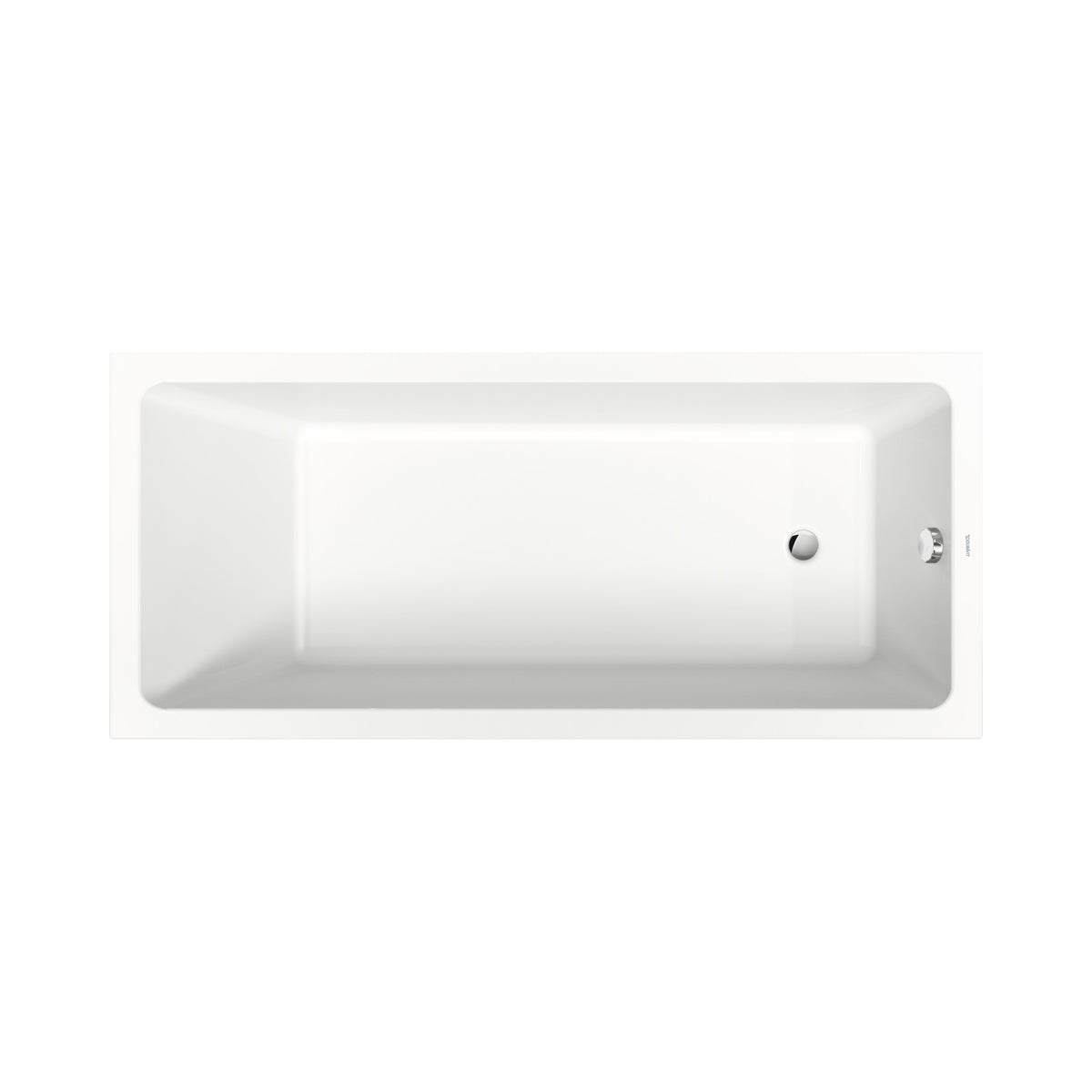 Duravit No.1 Tina de Empotrar 168 × 91 cm