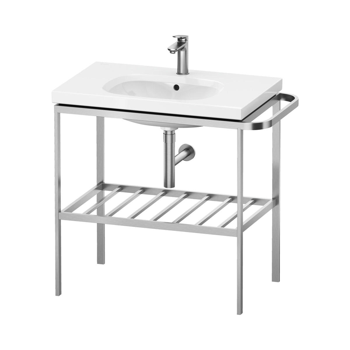 Duravit Aurena Consola para Lavabo 78 cm — Toallero Izquierdo