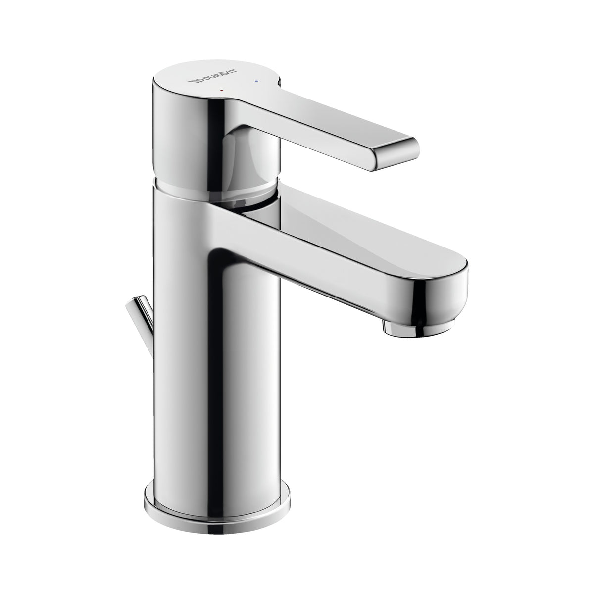 Duravit B.2 Llave de Lavabo de Un Orificio 5 7/8" — Cromo Pulido