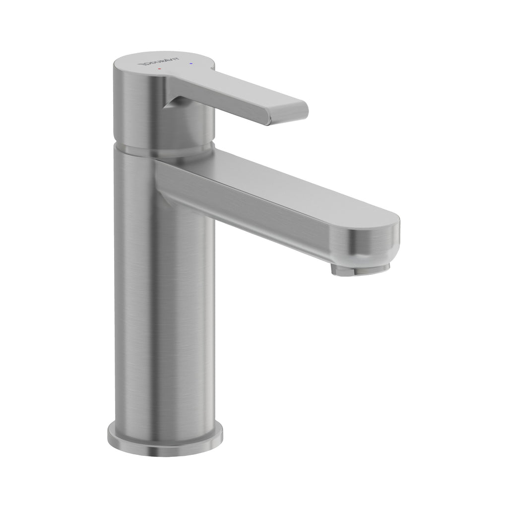 Duravit B.2 Llave de Lavabo de Un Orificio 6 7/8" — Níquel Cepillado