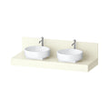 Duravit Balcoon Cubierta para Mueble 140 × 55 cm para 2 Lavabos