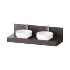 Duravit Balcoon Cubierta para Mueble 140 × 55 cm para 2 Lavabos