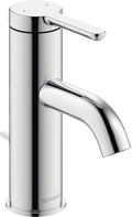 Duravit C.1 Llave de Lavabo de Un Orificio 6 1/8" — Cromo Pulido