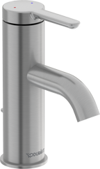 Duravit C.1 Llave de Lavabo de Un Orificio 6 1/8" — Níquel Cepillado