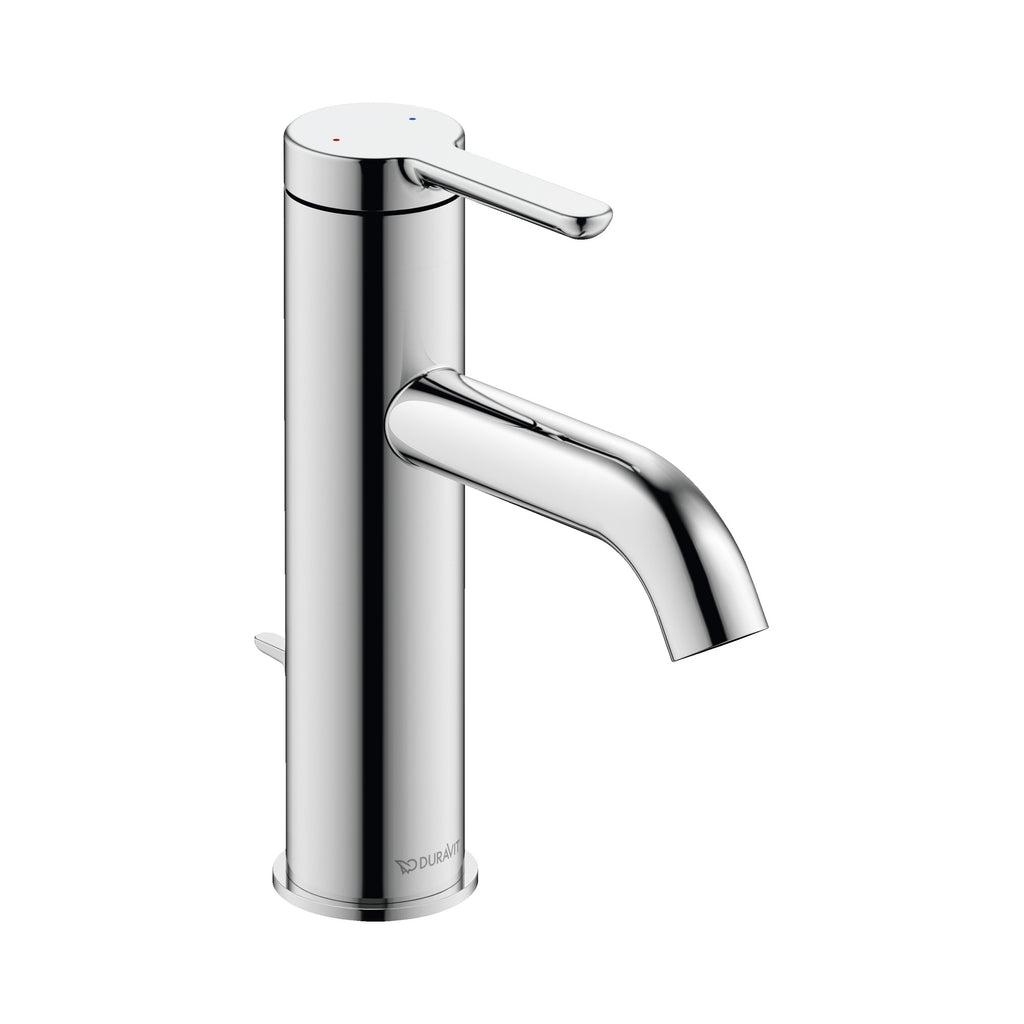 Duravit C.1 Llave de Lavabo de Un Orificio 6 7/8" — Cromo Pulido