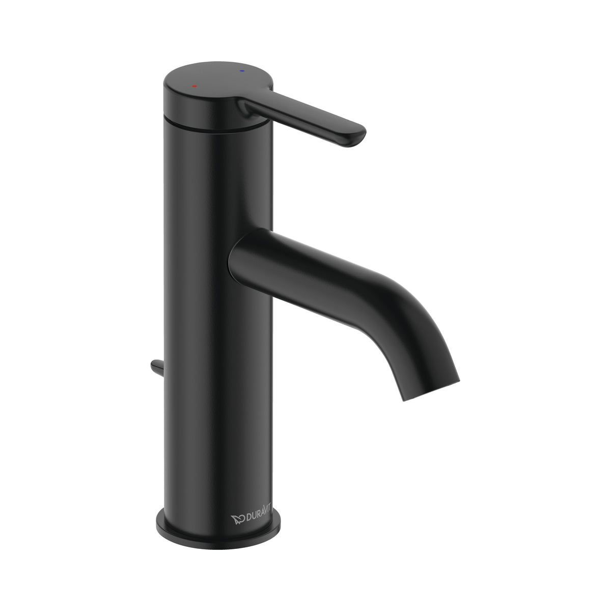 Duravit C.1 Llave de Lavabo de Un Orificio 6 7/8" — Negro Mate
