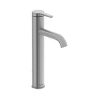 Duravit C.1 Llave de Lavabo Alta de Un Orificio 10 3/8" — Níquel Cepillado