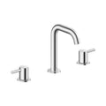Duravit DuraCircle Llave de Lavabo Widespread de Dos Manijas 7 1/2" — Cromo Pulido