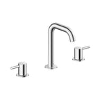 Duravit DuraCircle Llave de Lavabo Widespread de Dos Manijas 7 1/2" — Cromo Pulido