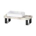 Duravit Collection One Washbasin with console and console support lavabo tipo Consola Blanco Brillante