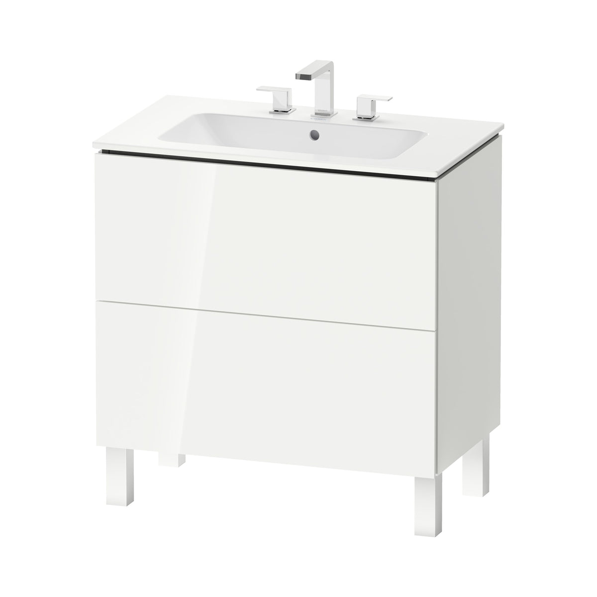 Duravit L-Cube Mueble con Lavabo 83 cm de Piso
