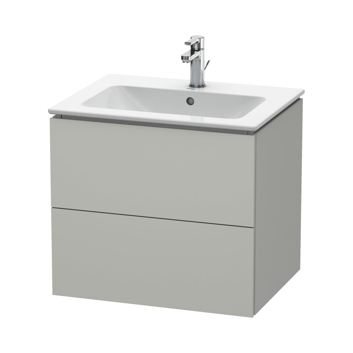 Duravit L-Cube Mueble de Lavabo 62 cm — 2 Cajones