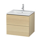 Duravit L-Cube Mueble de Lavabo 62 cm — 2 Cajones