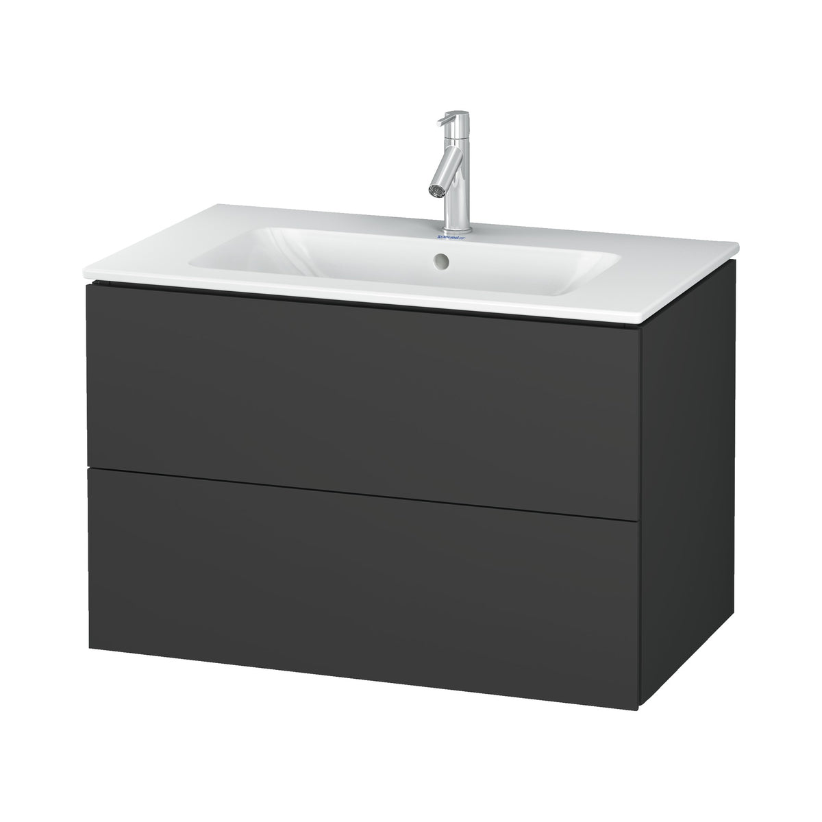 Duravit L-Cube Mueble de Lavabo 82 cm — 2 Cajones