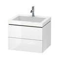 Duravit L-Cube Mueble con Lavabo 60 cm
