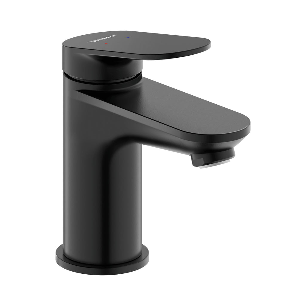 Duravit No.1 Llave de Lavabo de Un Orificio 5 3/8" — Negro Mate