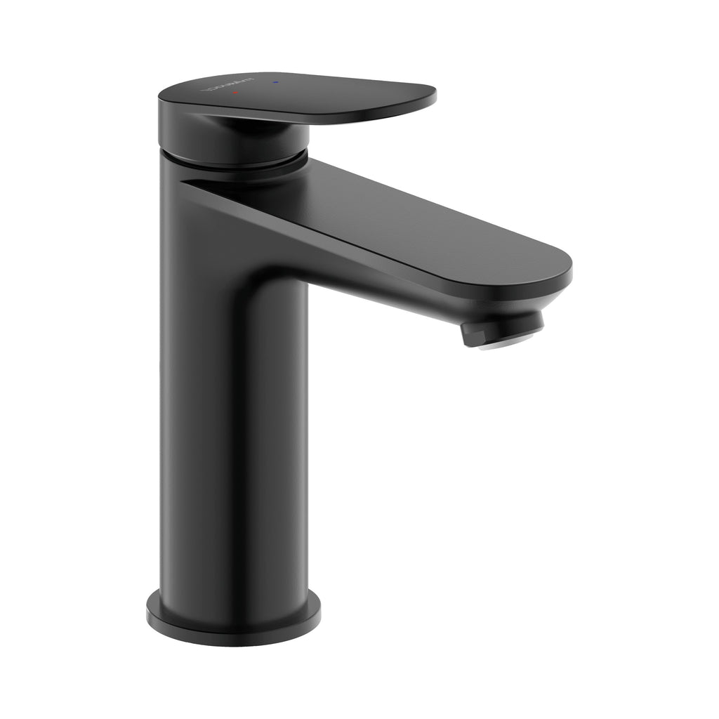 Duravit No.1 Llave de Lavabo de Un Orificio 6 3/4" — Negro Mate