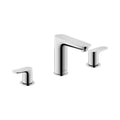 Duravit No.1 Llave de Lavabo Widespread de Dos Manijas 5 1/8" — Cromo Pulido