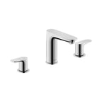 Duravit No.1 Llave de Lavabo Widespread de Dos Manijas 5 1/8" — Cromo Pulido