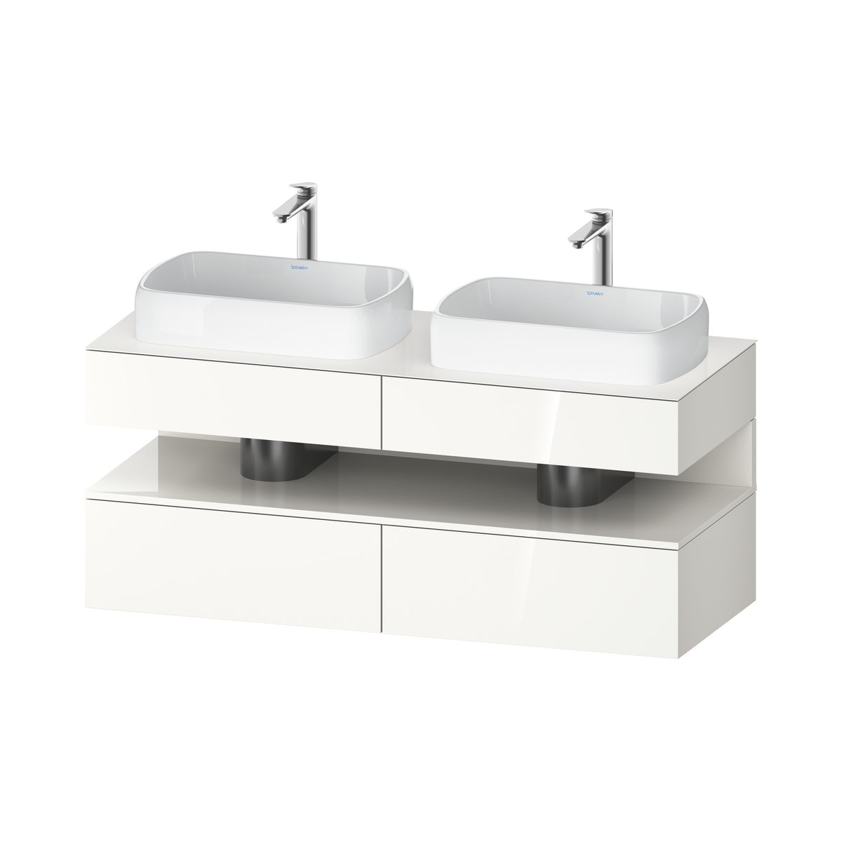 Duravit Qatego Mueble Doble de Lavabo 140 cm