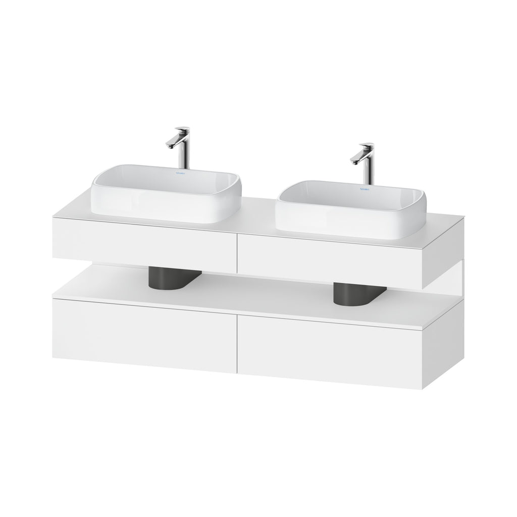 Duravit Qatego Mueble Doble de Lavabo 160 cm