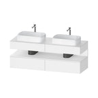 Duravit Qatego Mueble Doble de Lavabo 160 cm