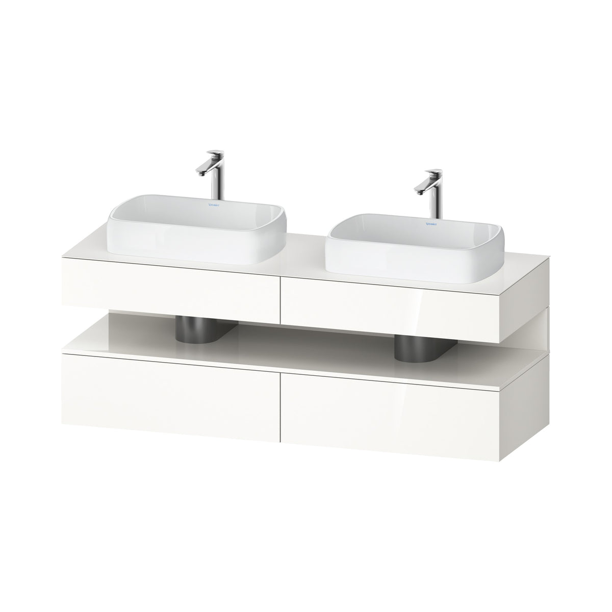 Duravit Qatego Mueble Doble de Lavabo 160 cm
