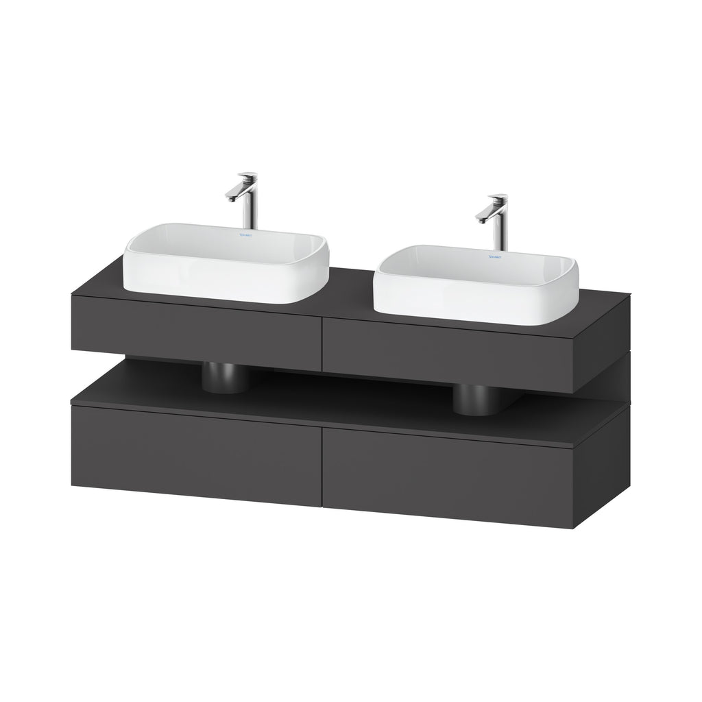 Duravit Qatego Mueble Doble de Lavabo 160 cm