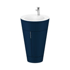 Duravit Starck 1 Mueble con Lavabo 56 cm de Piso — 2 Puertas — Lavabo Blanco Satinado Mate