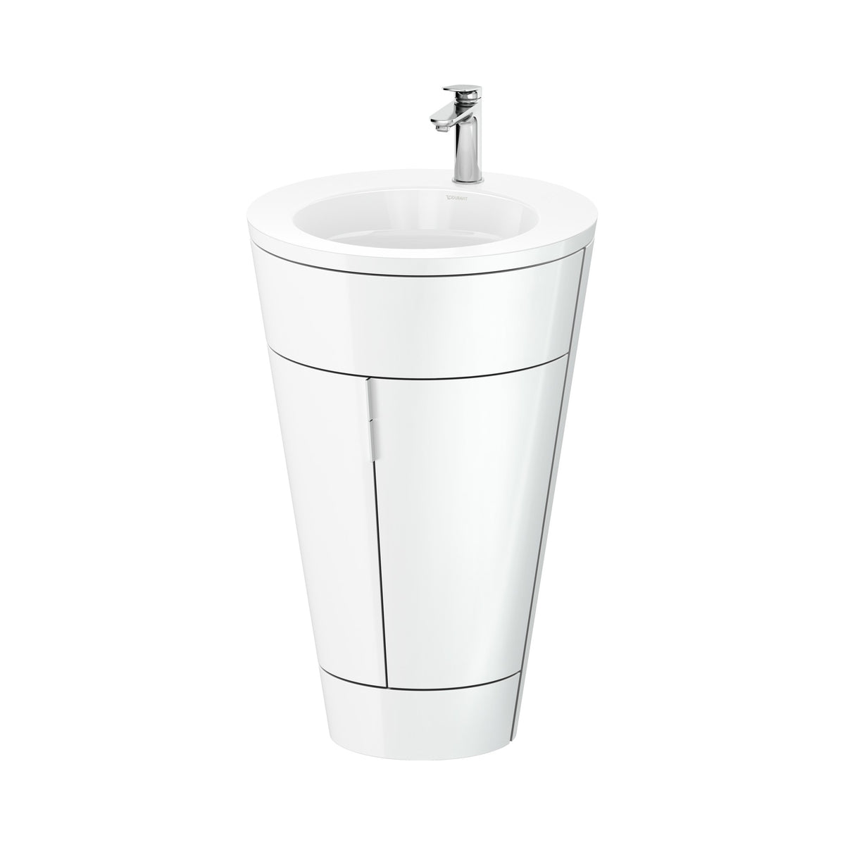 Duravit Starck 1 Mueble con Lavabo 56 cm de Piso — 2 Puertas — Lavabo Blanco