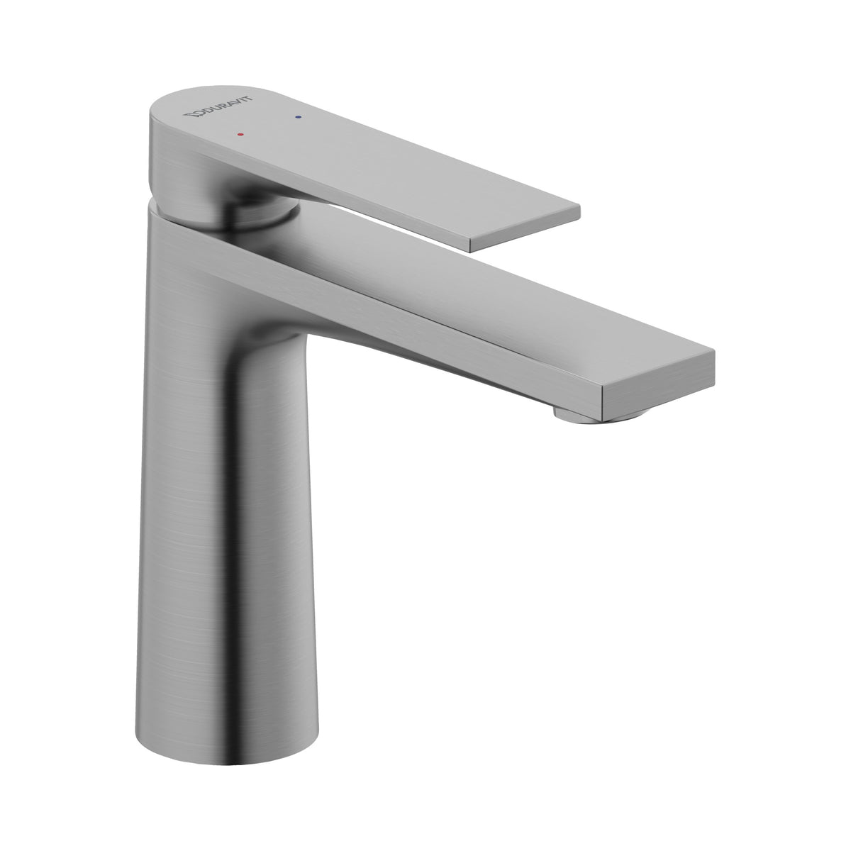 Duravit Tulum by Starck Llave de Lavabo de Un Orificio 7 1/8" — Níquel Cepillado
