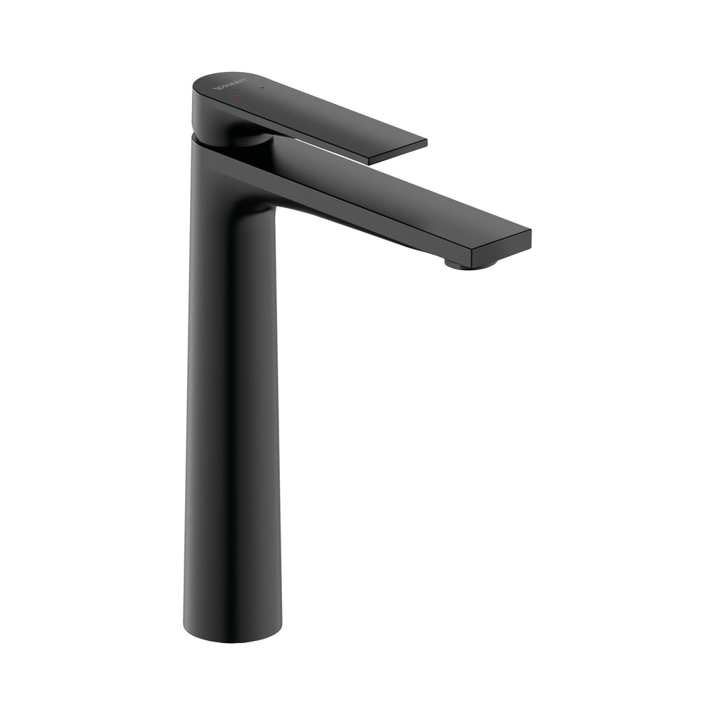 Duravit Tulum by Starck Llave de Lavabo Alta de Un Orificio 10 3/8" — Negro Mate