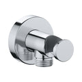 Duravit DuraShower Toma de Agua de Pared Redonda con Soporte para Regadera de Mano
