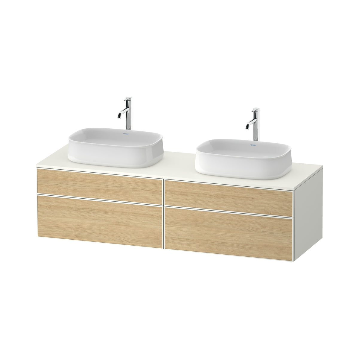 Duravit Zencha Mueble Doble de Lavabo 160 cm