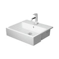 Duravit Vero Air Semi-Recessed lavabo de Pared Blanco Brillante