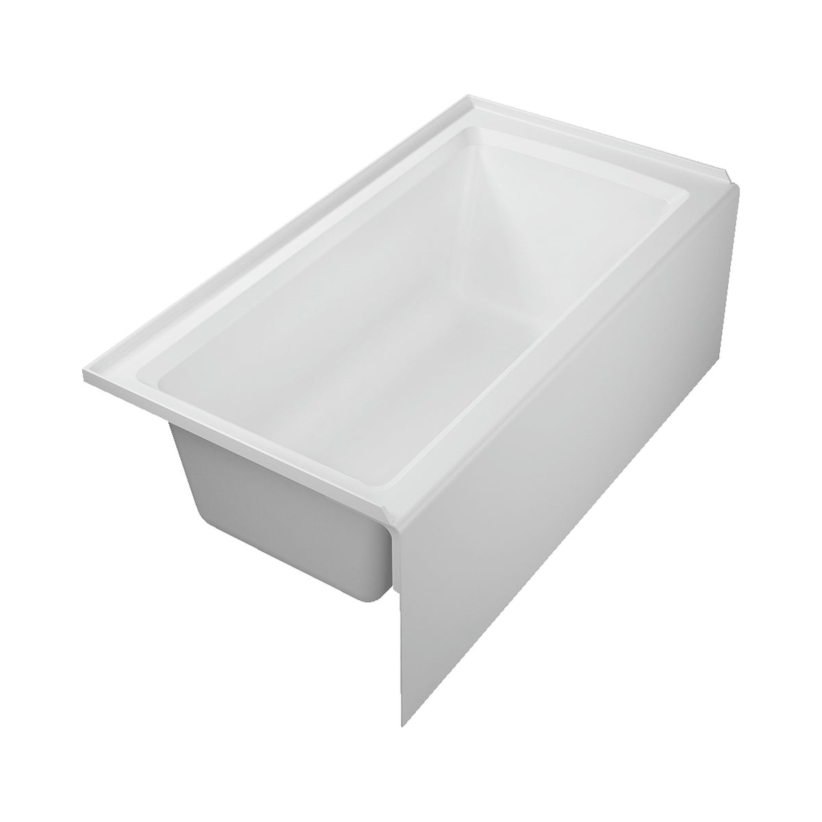 Duravit Architec Tina de Nicho 152 × 81 cm con Desagüe sobre Piso