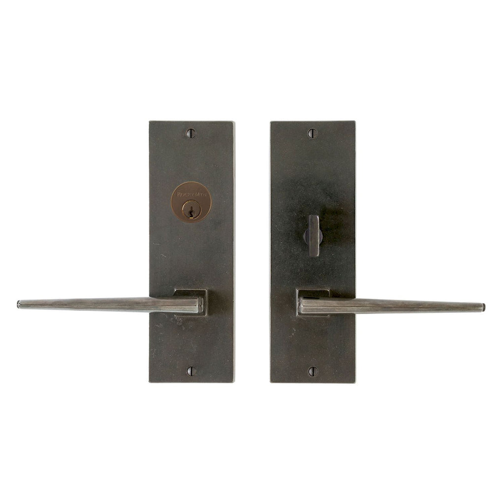 uego de Entrada Verdura 3" x 9" — Rocky Mountain Hardware bronce macizo