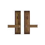 uego Interior Mack 3 3/4" x 15" — Rocky Mountain Hardware bronce macizo