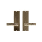 uego Interior Trousdale 3" x 10" — Rocky Mountain Hardware bronce macizo
