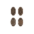 uego de Entrada Corbel Arched 2 1/2" x 4 1/2" — Rocky Mountain Hardware bronce macizo