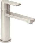 California Faucets Arpeggio Llave de Lavabo de Un Solo Orificio - Níquel Satinado