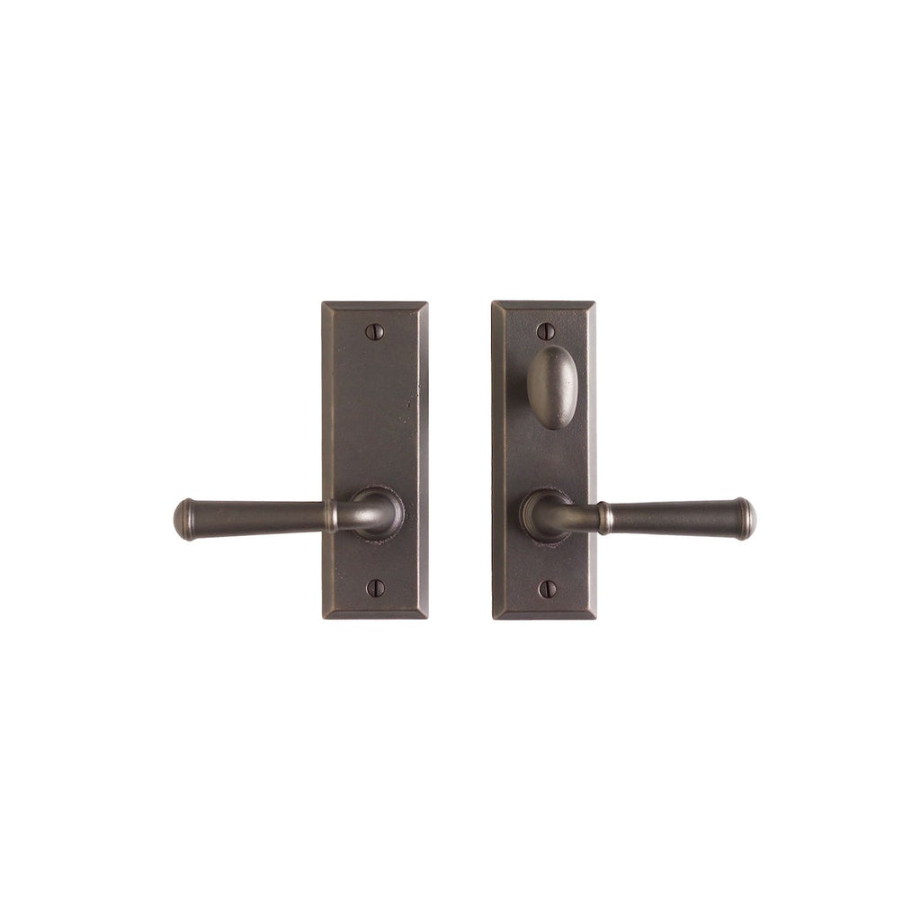 erraje para Puerta Mosquitera Rectangular 2" x 6" — Rocky Mountain Hardware bronce macizo