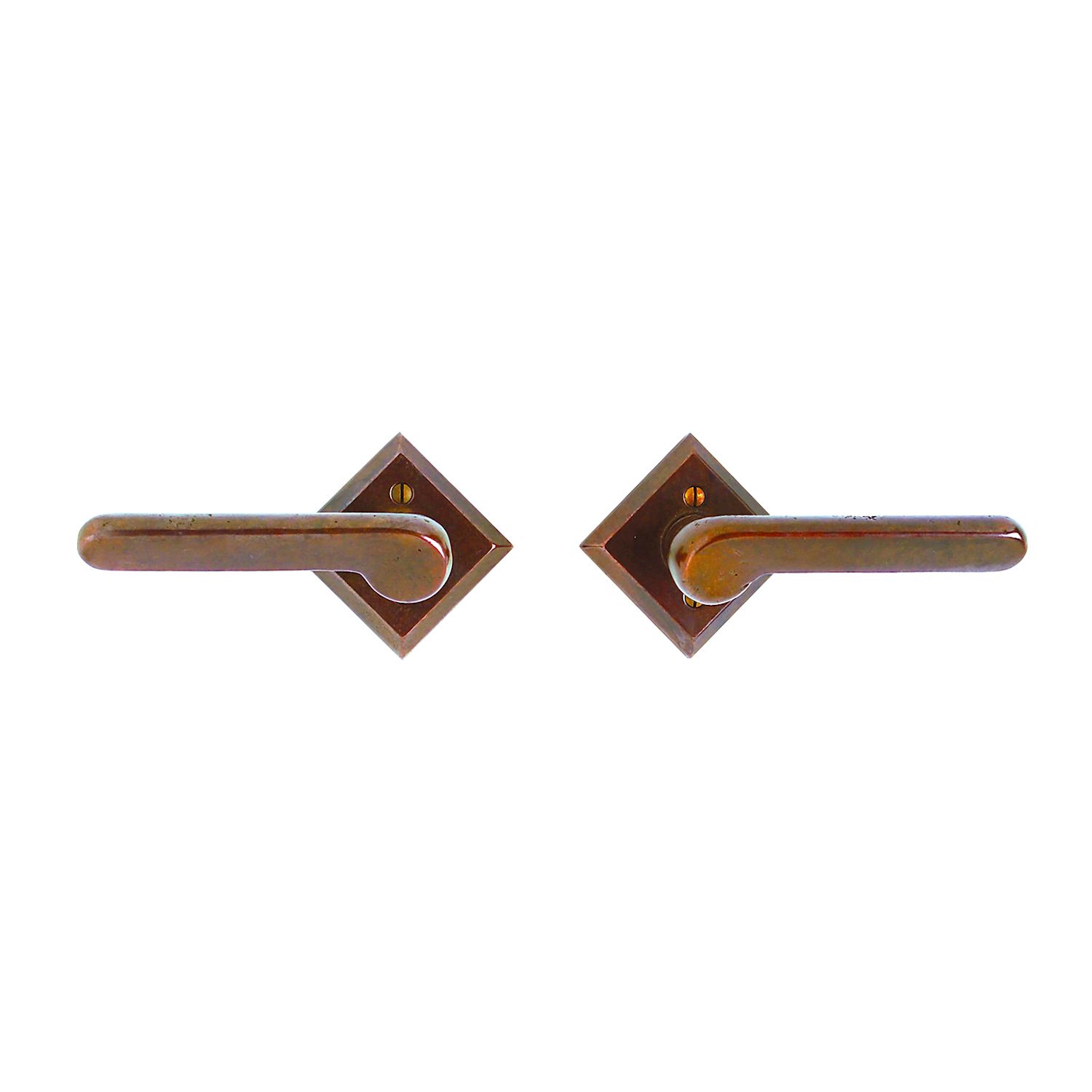 uego Interior Diamante 3 9/16" — Rocky Mountain Hardware bronce macizo