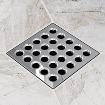Ebbe Coladera Pro en acero inoxidable cromo pulido