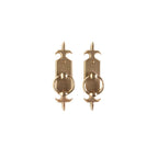 uego Interior Fleur de Lis 2" x 8" — Rocky Mountain Hardware bronce macizo