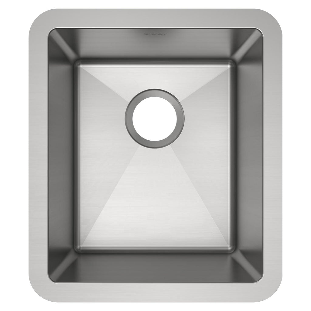 Elkay Tarja Crosstown® Calibre 16 Acero Inoxidable 16" x 18-1/2" x 10" de Un Tazón Bajo Cubierta — vista de producto
