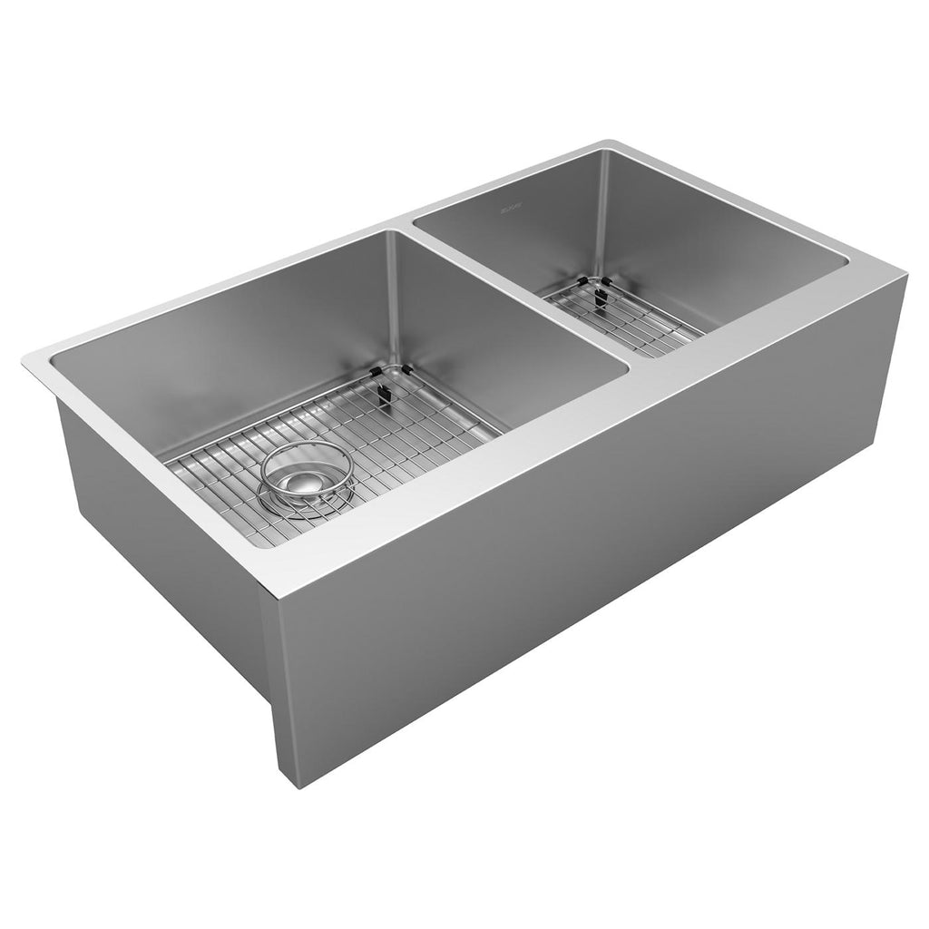 Elkay Tarja Crosstown® Calibre 16 Workstation Acero Inoxidable 31-1/2" x 18-1/2" x 9" de Un Tazón Bajo Cubierta (Kit) — vista de producto